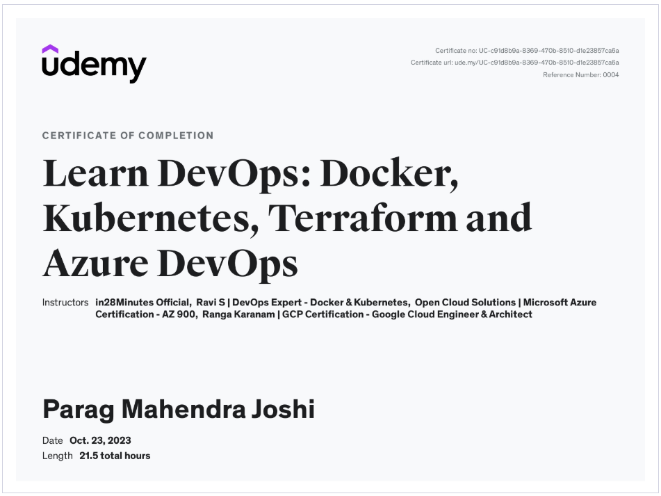 DevOps for Absolute Beginners: Azure DevOps, Docker, Kubernetes, Jenkins, Terraform, Ansible - AWS, Azure & Google Cloud