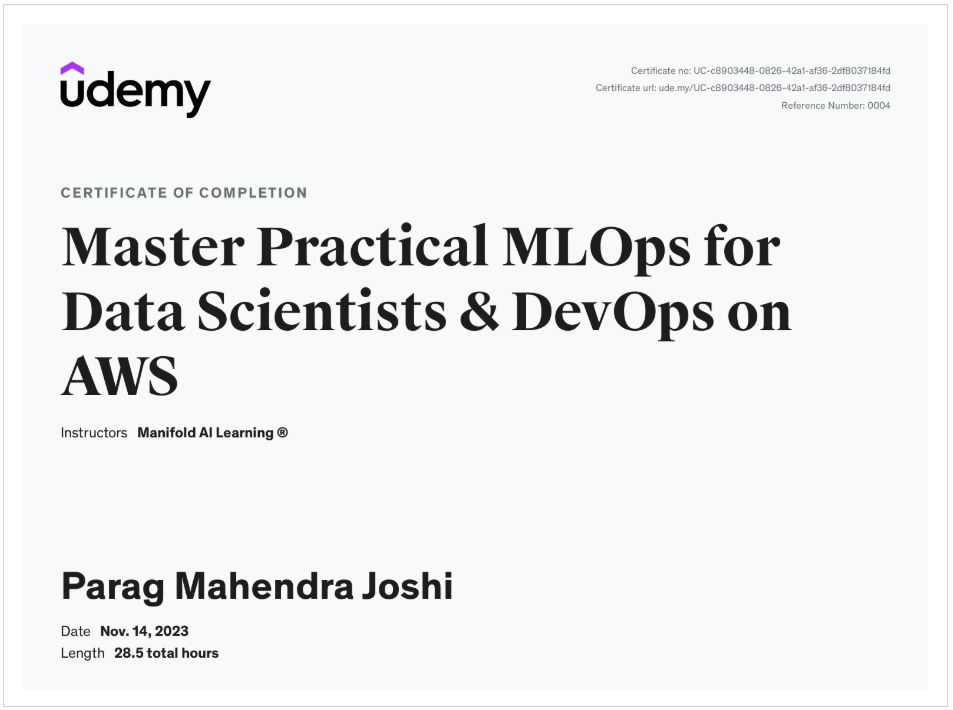 Master Practical MLOps for Data Scientists & DevOps on AWS